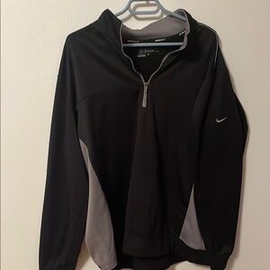 Nike Black and Gray Lightweight Jacket
